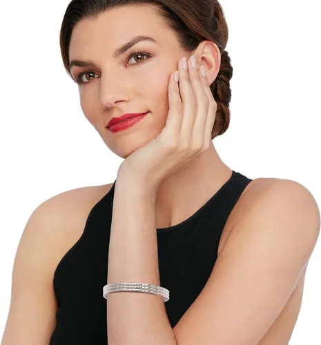 Miniatura 2 de Ross-Simons Italian Sterling Silver Jewelry Set 3 Hammered Bangle Bracelets