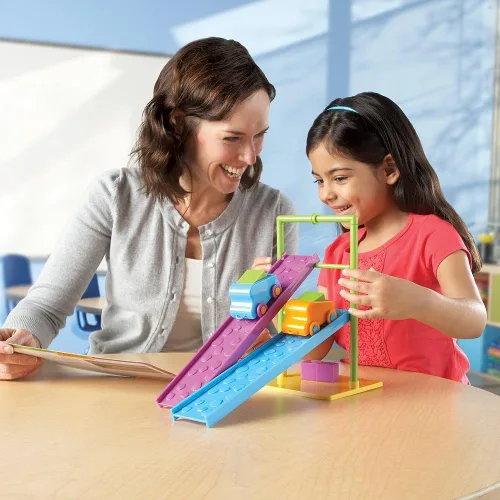 Miniatura 4 de Juego de actividades de Learning Resources STEM Fuerza y Movimiento, 20 piezas