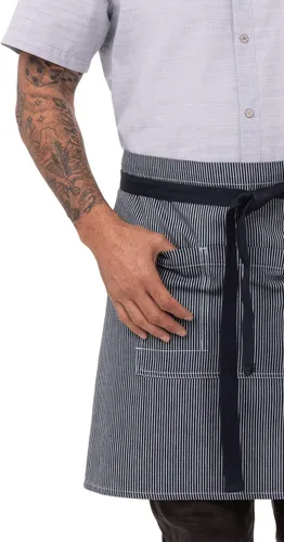 Miniatura 5 de Chef Works Delantal unisex Portland Half Bistro