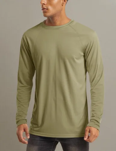 Miniatura 165 de MAGCOMSEN Camisas de manga larga para hombre, protección solar UPF 50+, camisetas atléticas para senderismo, correr, entrenamiento, protección