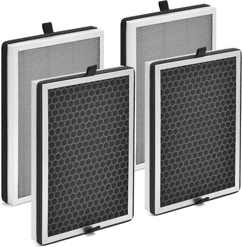Miniatura 8 de JF 260 - Filtro de repuesto compatible con Jafanda Air Puri-fier Filter JF260, filtración de 3 etapas con H13 HEPA y carbón activado, apto