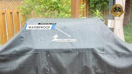 Miniatura 3 de Montana Premium Gas Grill Cover Innerflow Tecnología de Ventilación, Resistente, UV, Resistente a las Grietas Frío, Resistente A Las Grietas En