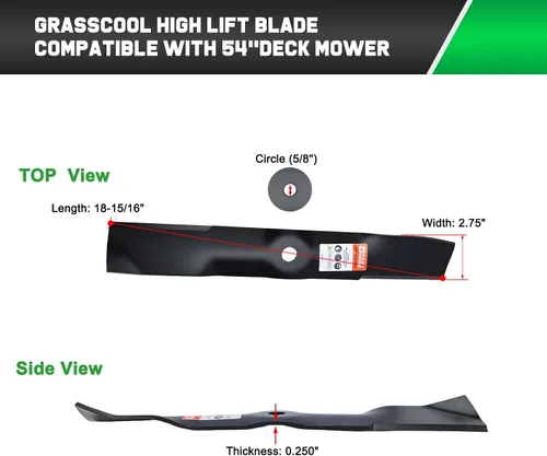 Miniatura 97 de Grasscool Lawn Mower Blades