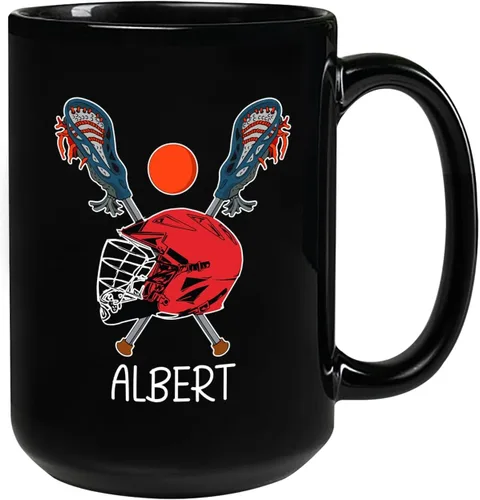 Miniatura 20 de Taza de café de fútbol americano con nombre personalizado, regalo de fútbol personalizado, porcelana negra 11oz y 15oz
