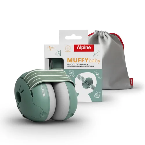 Miniatura 13 de Alpine Muffy Baby - Protección de oídos para bebés y niños pequeños de hasta 36 meses - Certificado CE y ANSI - Orejeras con reducción de ruido