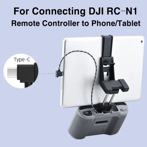 Miniatura 3 de Cable de control remoto USB C a USB C de 1 pie para iPhone 17/16/15, DJI Mavic 3, Mini 2/3/Mini 4 Pro/5 Pro, Air 2S, Mavic Air 2, DJI RC-N1, RC Pro