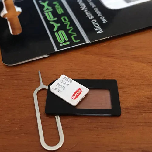 Miniatura 4 de iSYFIX Convertidor de adaptador de tarjeta Nano SIM 4 en 1 PARENT