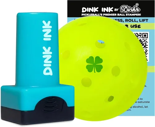 Miniatura 32 de Dink Ink Sello de Pickleball – Manera Divertida de Marcar tus Pelotas de Pickleball Gran Regalo para los Amantes del Pickleball Fácil de Usar