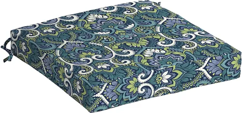 Miniatura 14 de Arden - Cojín para asiento profundo, 24 x 24 pulgadas, resistente a la lluvia y a la decoloración, 24 x 24 pulgadas, color verde musgo Leala