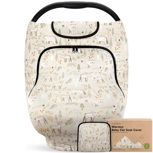 Miniatura 15 de KeaBabies Funda de asiento de automóvil de invierno para bebé, recién nacido, ajuste universal, fundas de asiento de automóvil para bebé, niña