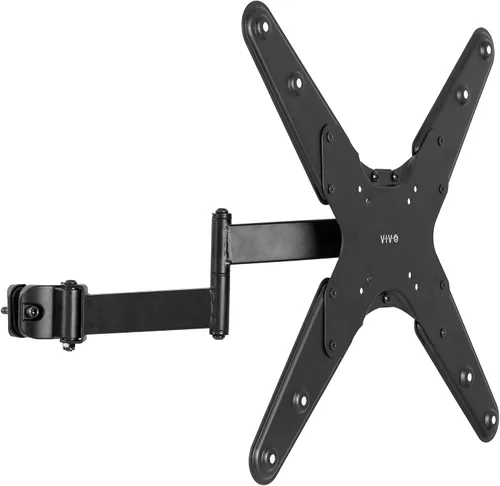 VIVO Soporte universal para TV de 32 a 55 pulgadas con placa VESA extraíble de 2.953 x 2.953 in a 15.748 x 15.748 in, se adapta a tubos de hasta 2.0