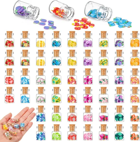 Miniatura 10 de Sumind Lindo frasco de comida en miniatura para el hogar, botella de resina 1:12, mini escena de simulación de frutas, modelo de aperitivos, fiesta