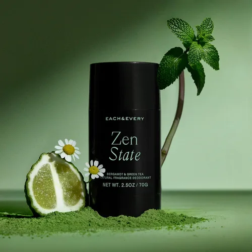 Miniatura 6 de Each & Every Desodorante sin aluminio para mujeres y hombres, fragancia natural, protección contra olores de 72 horas, desodorante para piel