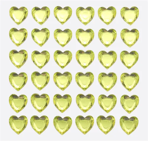 Miniatura 13 de MECCANIXITY 144 calcomanías autoadhesivas de diamantes de imitación de corazón de 0.394 pulgadas para maquillaje de San Valentín, artes y Azul