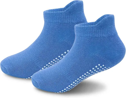 Miniatura 6 de 12 pares de calcetines antideslizantes para bebés con suela antideslizante para bebés recién nacidos niños y niñas