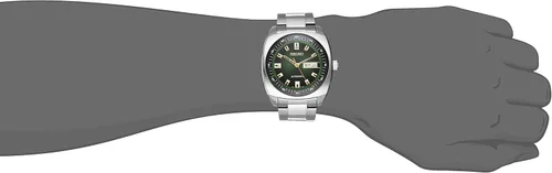 Miniatura 3 de SEIKO Reloj automático para hombre – Serie Recraft – Caja y pulsera de acero inoxidable, calendario día/fecha, 164.0 ft resistente al agua y reserva