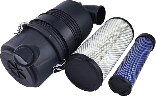 Miniatura 2 de JZGRDN Conjunto de filtro de aire con filtro interior y exterior 6674837 compatible con Bobcat 863 873 T200 Minicargadora