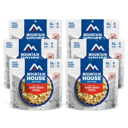 Miniatura 13 de Mountain House granola con leche y arándanos Comida liofilizada para mochileros y camping Pack de 6