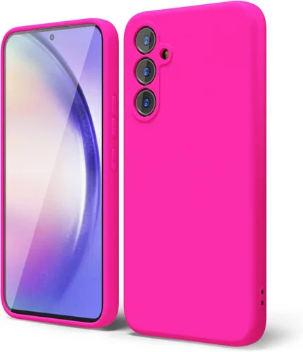 Miniatura 109 de oakxco Funda para teléfono Samsung Galaxy A12 con agarre de silicona líquida, linda delgada fina suave cubierta de gel de goma TPU lisa para mujeres