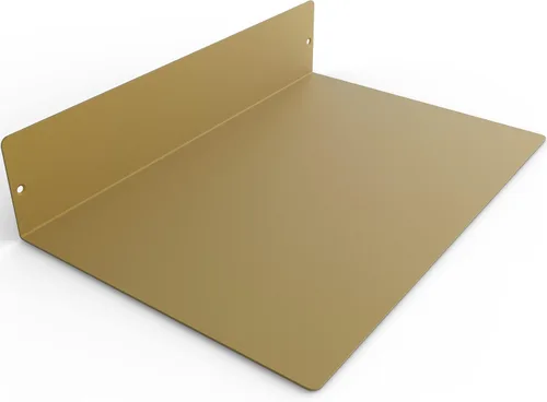 Miniatura 11 de Estante Flotante Lineal Hecho en EE.UU. - Acero Forjado Fabricado en EE.UU. - Estante Industrial de Metal de Servicio Pesado Montado en Pared