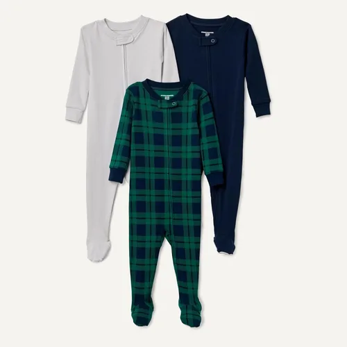 Miniatura 2 de Tienda Essentials Pijamas de vacaciones unisex para adultos, paquete múltiple