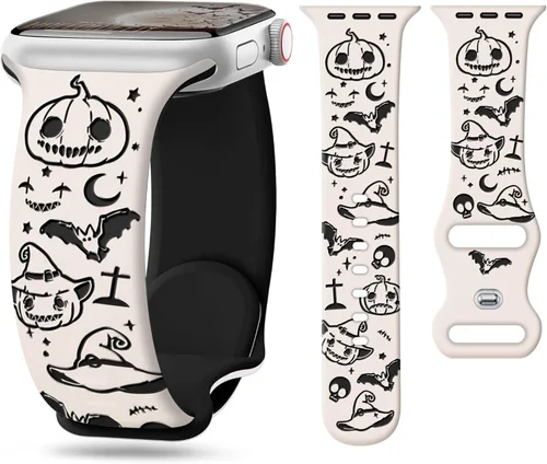 Miniatura 7 de Correa de silicona compatible con correas de Apple Watch de 1.614 in, 1.575 in, 1.654 in (S10/11) 1.496 in para mujer, correas para iWatch SE Series