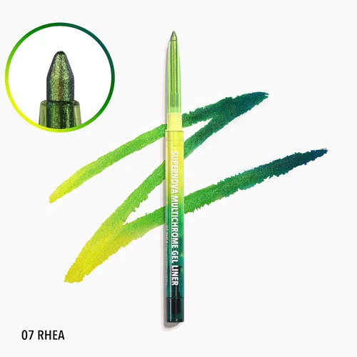 Miniatura 7 de Moira Supernova Multichrome Gel Liner (018, Ara)