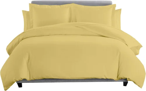 Miniatura 7 de Juego de cama de plumón de ganso de 8 piezas, 100% algodón, color gris pardo, tamaño matrimonial, incluye juego de sábanas de 600 hilos + juego