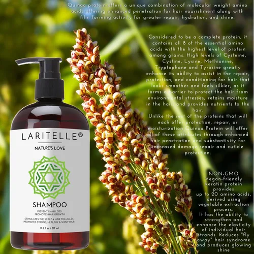 Miniatura 5 de Laritelle Cuidado orgánico del cabello, Champú