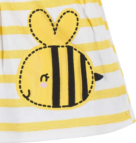 Miniatura 6 de Gerber Conjunto de vestido de 3 piezas, funda para pañales y diadema para bebé niña