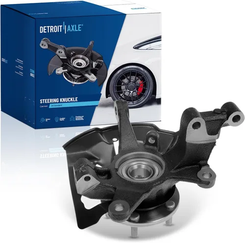 Miniatura 68 de Detroit Axle - Nudos de dirección delanteros de 2.5L de 2 piezas para Toyota 12-17 Camry, 2 nudos de dirección y conjunto de rodamiento de rueda