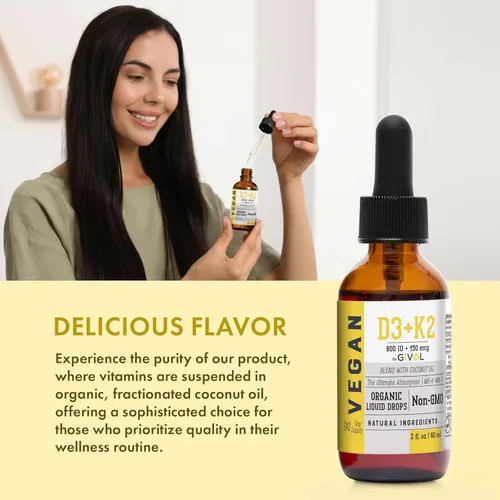 Miniatura 5 de Gotas líquidas – Sin OMG, sin gluten, sin azúcar, fácil absorción, spray líquido para niños y adultos – 2 onzas líquidas/2.0 fl oz, suministro
