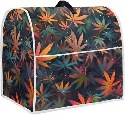 Miniatura 44 de Funda para batidora con estampado de girasol y bandera americana, cubierta protectora contra el polvo, adecuada para la mayoría de los modelos