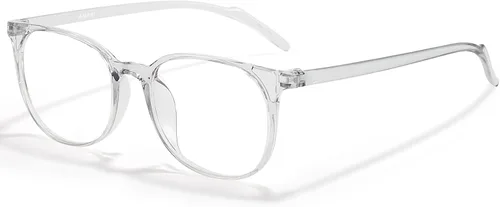 Miniatura 8 de ANRRI - Gafas de bloqueo de luz azul, antifatiga ocular, gafas para computadora, filtro UV400, marco ligero, para mujeres y hombres