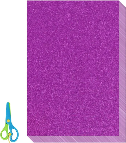Miniatura 6 de Cartulina con purpurina, papel con purpurina para envolver regalos, álbumes de recortes, bricolaje, decoración de fiestas, proyectos