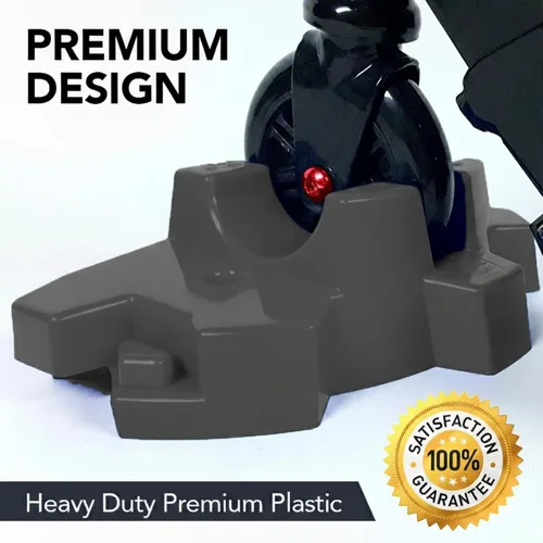 Miniatura 2 de 50 Strong Soporte para scooters – Se adapta a la mayoría de scooters con ruedas de 3.740 in a 4.921 in – Diseño entrelazado con base extra estable