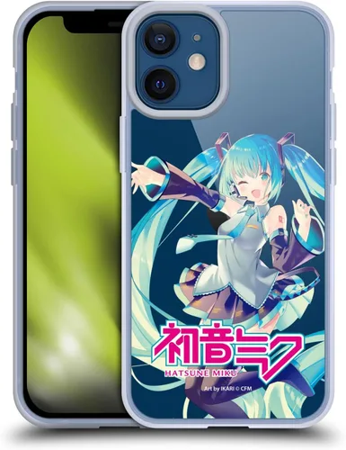 Miniatura 29 de Head Case Designs Licencia Oficial Hatsune Miku Gráficos Lindos Carcasa de Gel [Protección de Grado Militar] Compatible con Apple iPhone 7