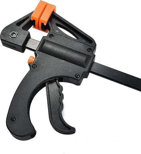 Miniatura 2 de Black Duck Brand Abrazadera de barra de trinquete de 4 pulgadas / esparcidor de 8 pulgadas para fotografía, carpintería, manualidades y más