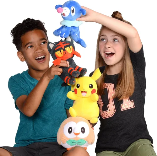 Miniatura 7 de Pikachu de peluche de Pokémon, 8 pulgadas, con licencia oficial de Wicked Cool Toys