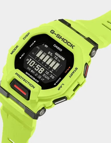 Miniatura 2 de Casio G-Shock G-Squad Move Reloj de fitness con correa de resina verde lima conectada digital GBD200-9 Digital