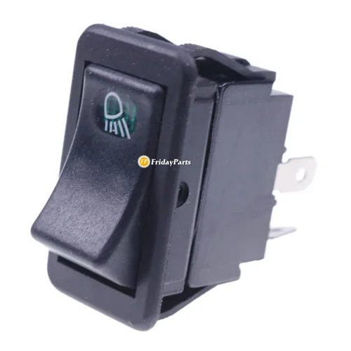 Miniatura 7 de FridayParts - Interruptor basculante 133715A1 compatible con CASE 570LXT 570MXT 586H 588H 580L 580SM 580SL 750K 590SL 590L 585G 586G 590SM 650K 580K