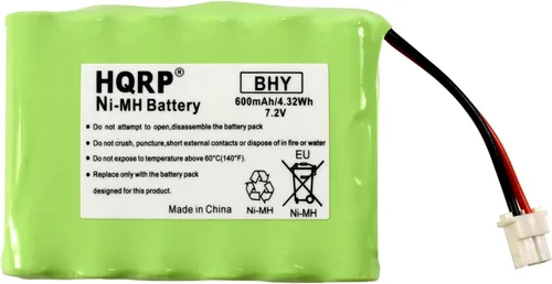 HQRP Batería de 7.2 V compatible con Honeywell Intrusion 300-06868 TSS Keypad, 8DLLKP500 8DLTSSCBASE1 8DLWLTP100 WLTP100 LKP500 Lyric Smart