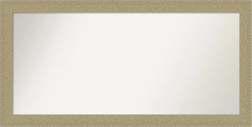 Miniatura 115 de Amanti Art Espejo de pared personalizado no biselado (24.25 x 24.25 pulgadas), marco dorado de mosaico, varios tamaños personalizados, espejo