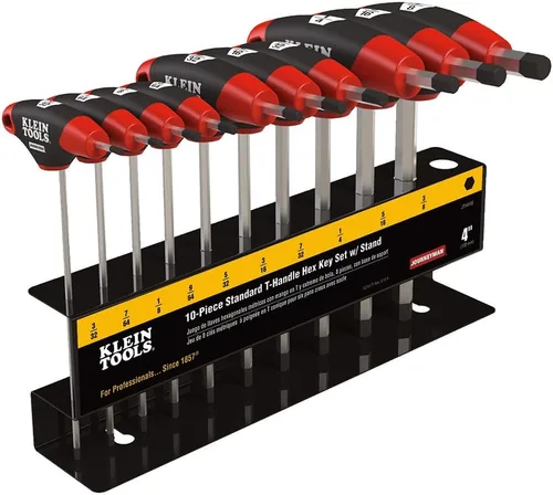 Miniatura 3 de KLEIN TOOLS JTH4E17 Llave hexagonal de 1/2 pulgada con mango en T Journeyman, 4 pulgadas
