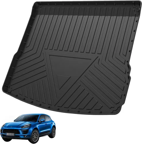 Miniatura 19 de Elsetyler Revestimiento de carga para viaje 2021 – TPO negro para todo tipo de clima, resistente al agua, bandeja de carga trasera, protector