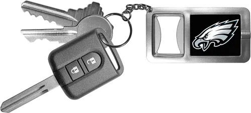 Miniatura 3 de Siskiyou Sports NFL unisex-adult Flashlight Key Chain With Bottle Opener