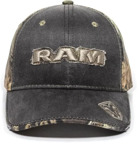 Miniatura 3 de Sombrero - RAM camuflaje desgastado bola Cap 3-D bordado con apliques