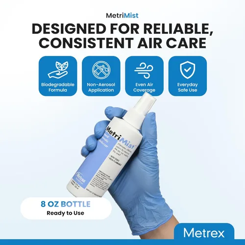 Miniatura 3 de Metrex MetriMist - Desodorizador aromático natural, botella de 8 onzas, no tóxico, respetuoso con el medio ambiente, eliminador de olores