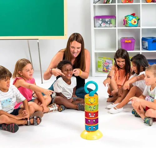 Miniatura 4 de Miniland BBQ Emotions! Divertido juego para niños de 3 a 6 años que ayuda a reconocer las expresiones. Juego multicolor de hasta 2 a 6 jugadores