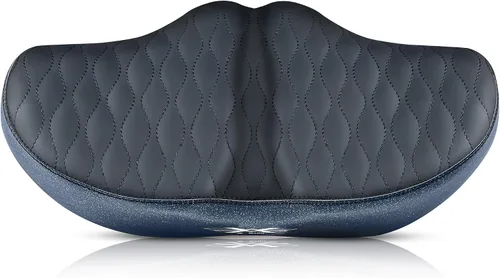 X WING New-Age Noseless Bike Seat Cushion for Men & Women - Extra Padding & Wide - Suitable for City, Electric, Stationary Bikes - Compatible with